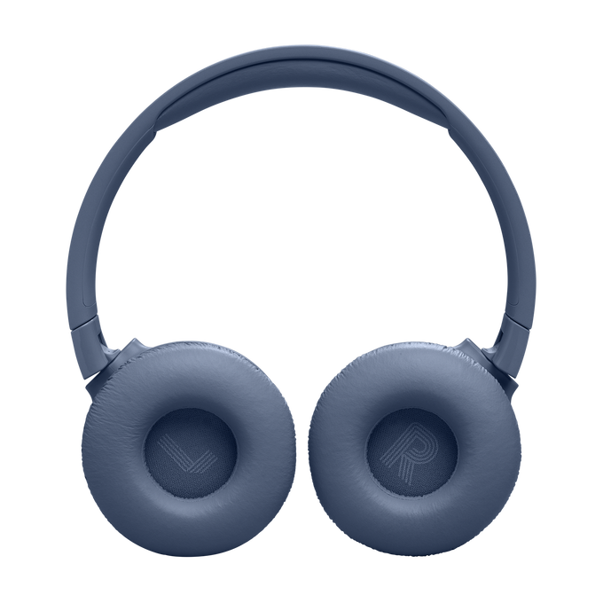 JBL Tune 670NC - Blue - Adaptive Noise Cancelling Wireless On-Ear Headphones - Detailshot 5 image number null
